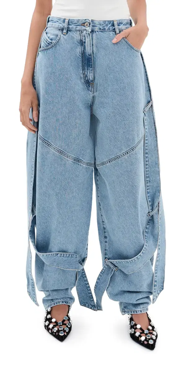 Denim Pants Sky Blue