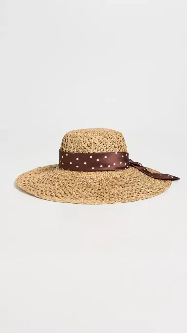rag & bone Garden Straw Hat Natural Brown | Thumbnail 2