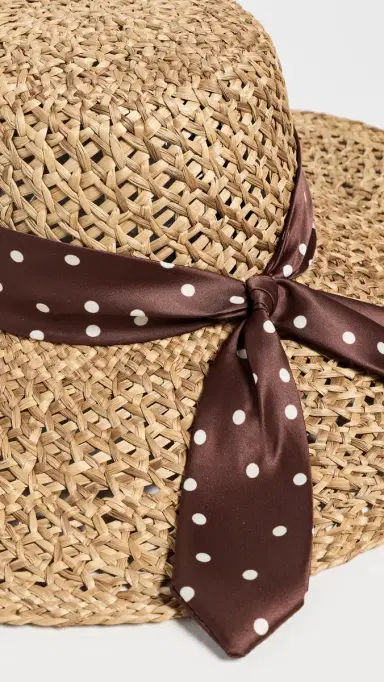 rag & bone Garden Straw Hat Natural Brown | Thumbnail 4