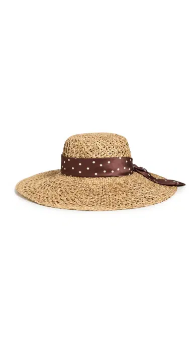 rag & bone Garden Straw Hat Natural Brown | Thumbnail 5