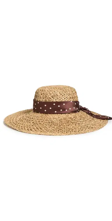 rag & bone Garden Straw Hat Natural Brown | Thumbnail 1