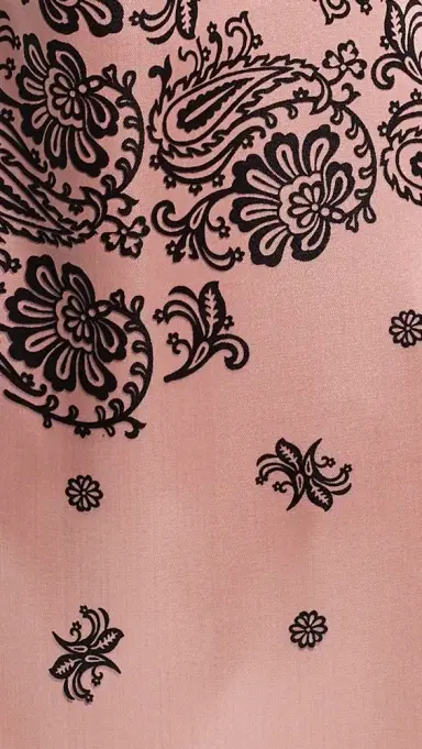 Maria La Rosa Bandana Couture Tote Pale Pink One Size | Thumbnail 6