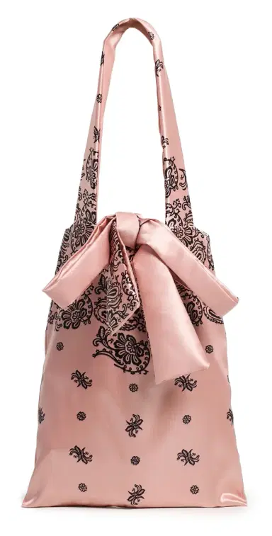 Maria La Rosa Bandana Couture Tote Pale Pink One Size | Thumbnail 1
