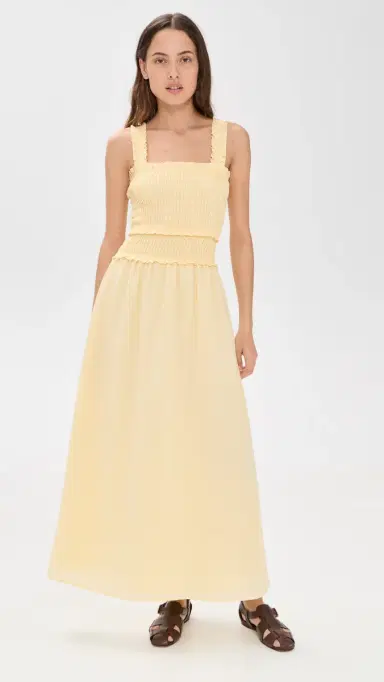 Hill House Home The Azalea Maxi Nap Dress Butter Yellow | Thumbnail 2 Hill House Home The Azalea Maxi Nap Dress Butter Yellow | Thumbnail 2