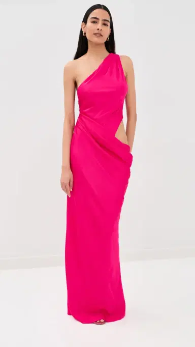 Misha The Isadora Satin Dress | Thumbnail 5 Misha The Isadora Satin Dress | Thumbnail 5