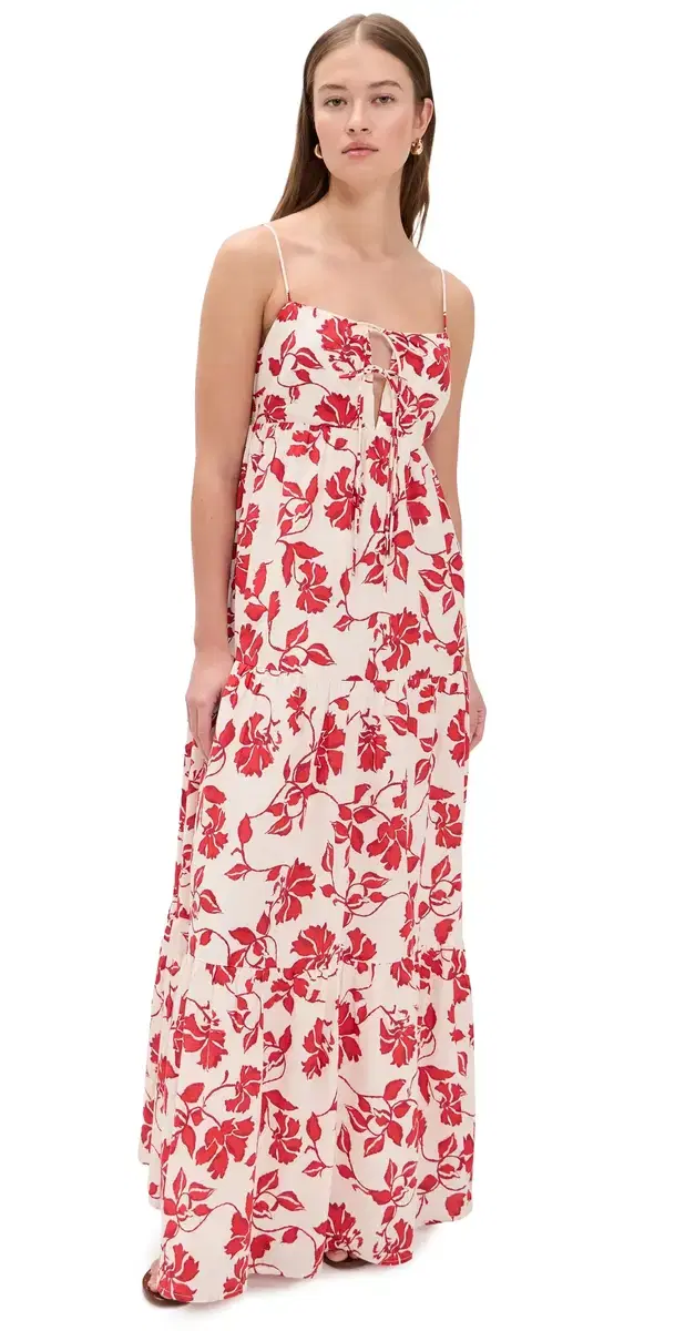 ica Dress Red Jasmine