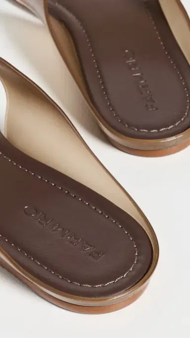 Farm Rio Jelly Flat Sandals Walnut 7 | Thumbnail 4 Farm Rio Jelly Flat Sandals Walnut 7 | Thumbnail 4