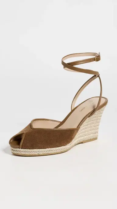 Veronica Beard Pasina Wedge Espadrilles Chestnut 6 | Thumbnail 2