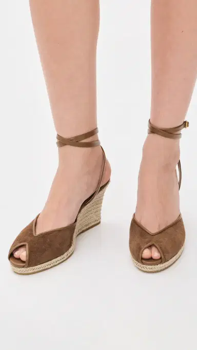 Veronica Beard Pasina Wedge Espadrilles Chestnut 6 | Thumbnail 3