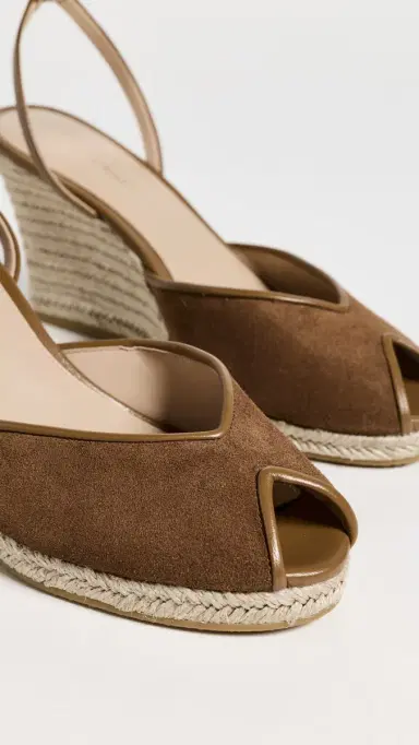 Veronica Beard Pasina Wedge Espadrilles Chestnut 6 | Thumbnail 6