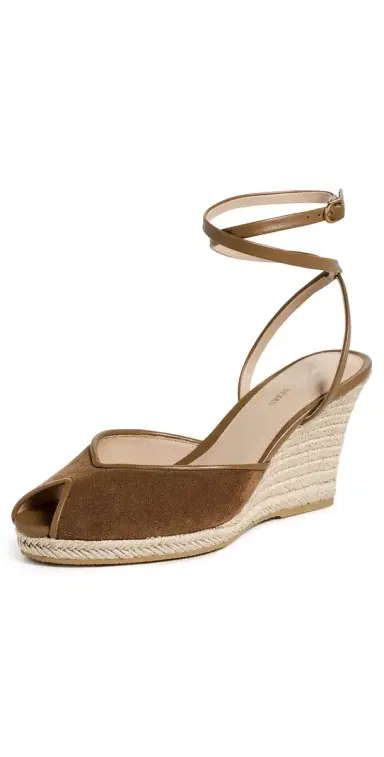 Veronica Beard Pasina Wedge Espadrilles Chestnut 6 | Thumbnail 1