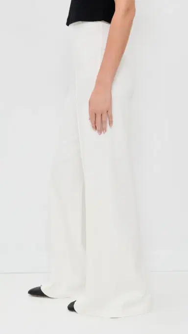 Ripley Rader Ponte Knit Wide Leg Pants Off White | Thumbnail 5 Ripley Rader Ponte Knit Wide Leg Pants Off White | Thumbnail 5