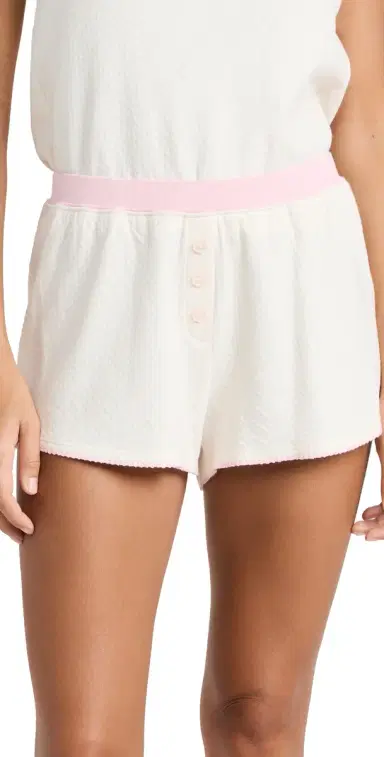 Cozyland by Morgan Lane Tate Shorts Rosewater | Thumbnail 1