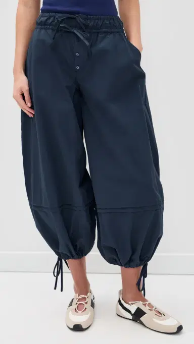 Damson Madder Frida Balloon Pants Navy 8 | Thumbnail 2 Damson Madder Frida Balloon Pants Navy 8 | Thumbnail 2