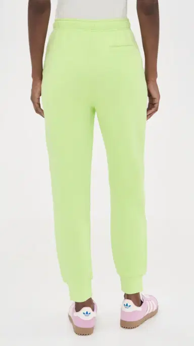 Lacoste Cotton Jersey Sweatpants Lime Green 6 | Thumbnail 3