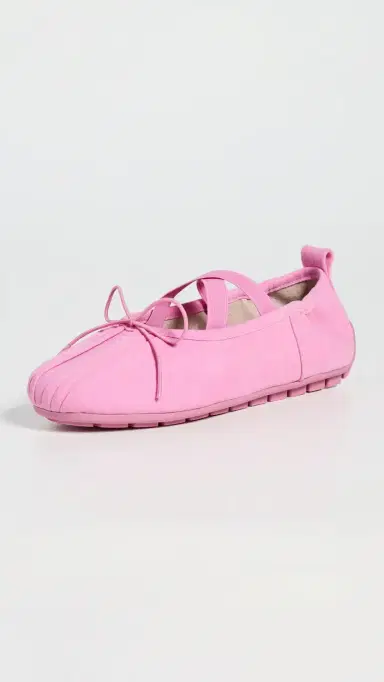 Simone Rocha Ballerina Grip Flats Pink | Thumbnail 2 Simone Rocha Ballerina Grip Flats Pink | Thumbnail 2