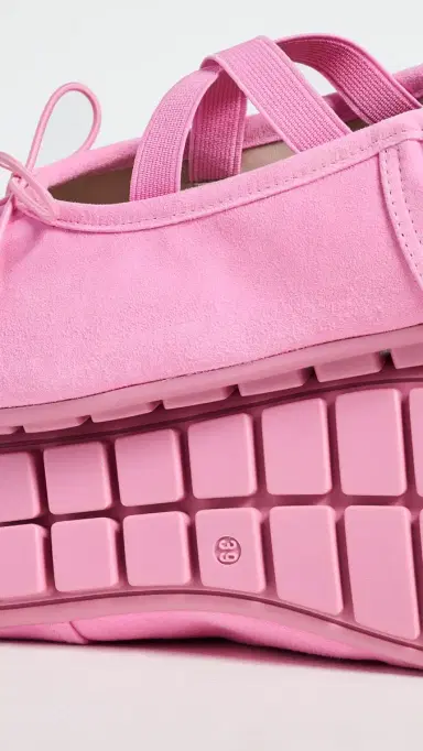 Simone Rocha Ballerina Grip Flats Pink | Thumbnail 6 Simone Rocha Ballerina Grip Flats Pink | Thumbnail 6