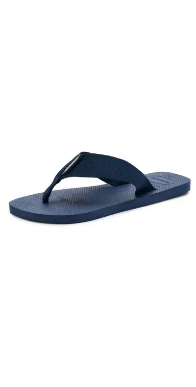 Havaianas Urban Basic Material Sandals Navy Blue | Thumbnail 1 Havaianas Urban Basic Material Sandals Navy Blue | Thumbnail 1