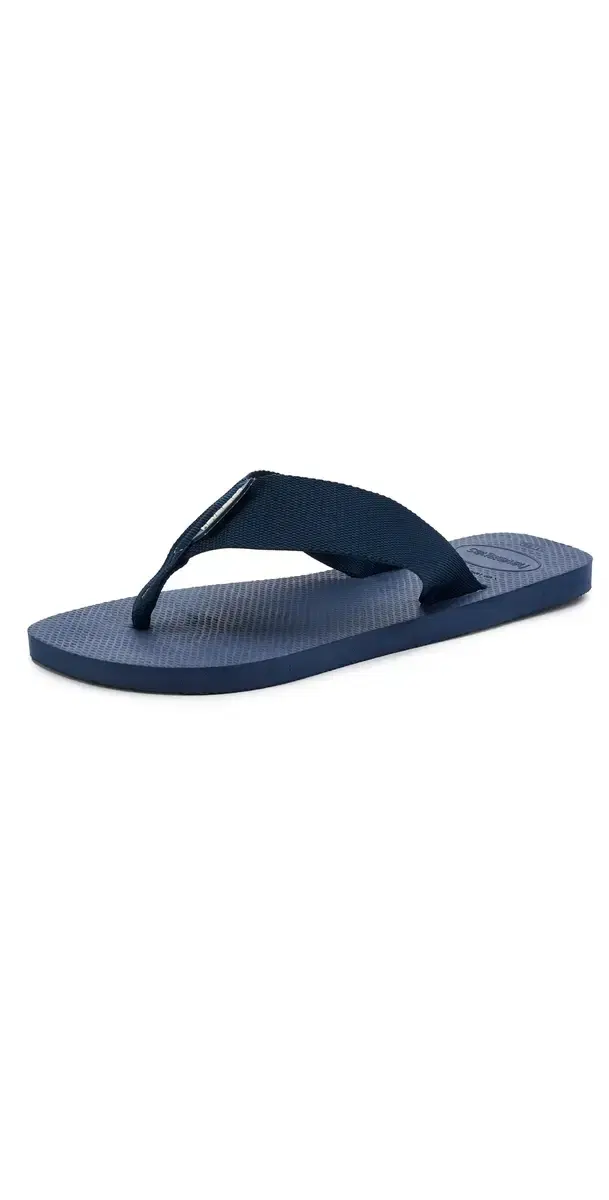 Urban Basic Material Sandals Navy Blue