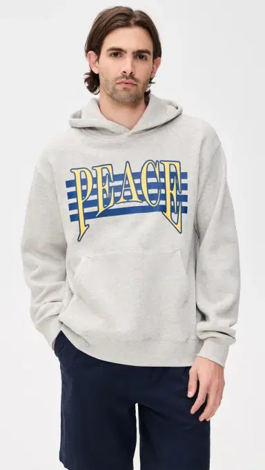 Museum of Peace and Quiet Seventies Hoodie Ash L | Thumbnail 2
