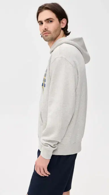 Museum of Peace and Quiet Seventies Hoodie Ash L | Thumbnail 4