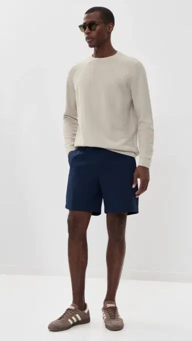 Adidas Golf Ultimate365 Tour Knit Crew Neck Sweater wonder alumina | Thumbnail 5 Adidas Golf Ultimate365 Tour Knit Crew Neck Sweater wonder alumina | Thumbnail 5