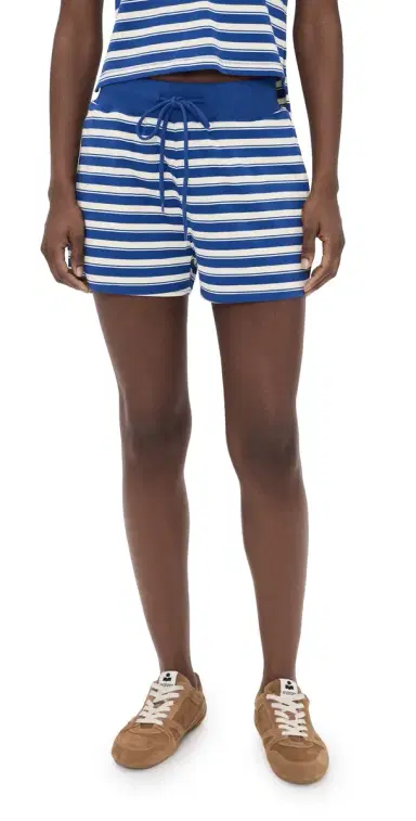 Denimist Relaxed Shorts Blue Stripe Multi L | Thumbnail 1
