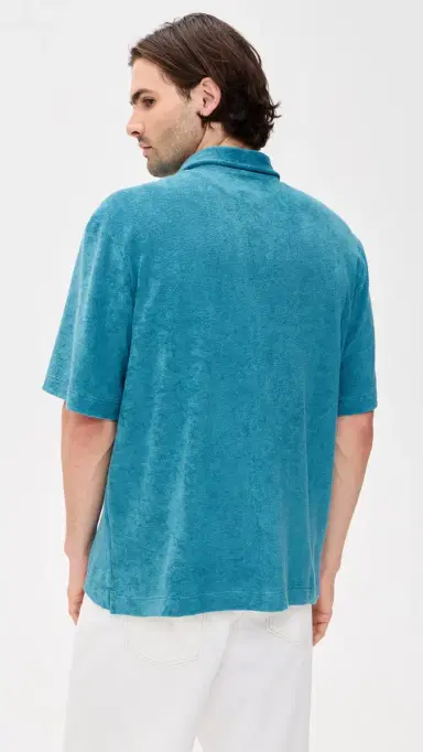 Howlin' Howlin' Terry Cocktail Shirt Aqua Blues L | Thumbnail 3