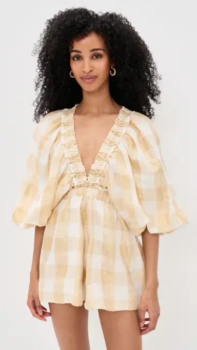Sundress Alicia Jumpsuit Gingham | Thumbnail 2