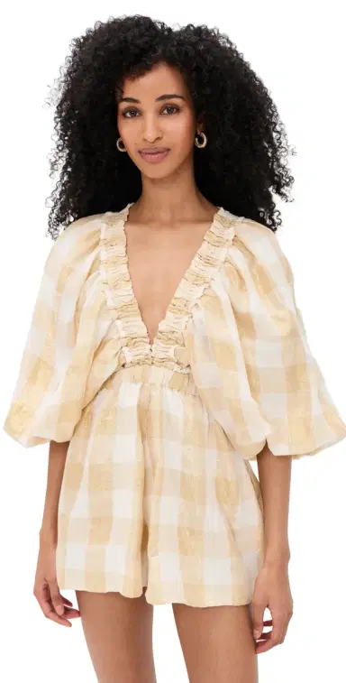 Sundress Alicia Jumpsuit Gingham | Thumbnail 1