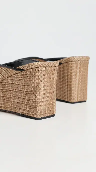 Favorite Daughter Emerson Too Sandals Dk Natural/Black 5 | Thumbnail 4