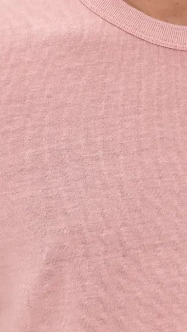 Marine Layer Relaxed Hemp Cotton Tee Withered Rose | Thumbnail 6 Marine Layer Relaxed Hemp Cotton Tee Withered Rose | Thumbnail 6