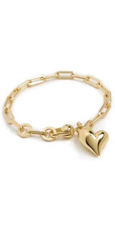 Jenny Bird Puffy Heart Bracelet High Polish | Thumbnail 1