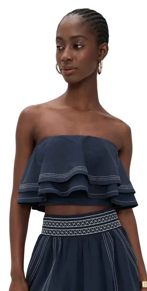 Ramy Brook Poppy Top Navy
