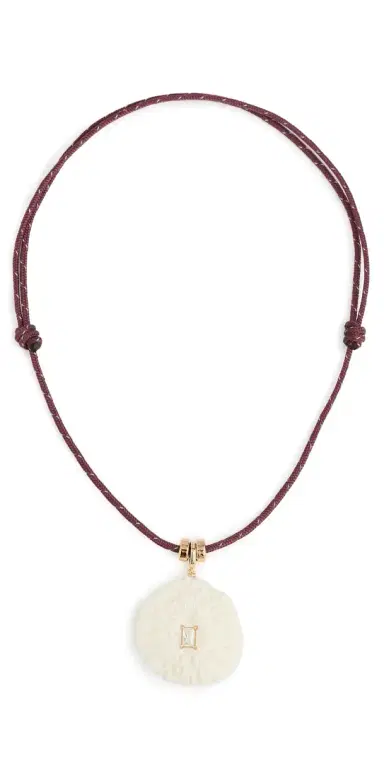 éliou Coral Necklace Purple One Size | Thumbnail 1