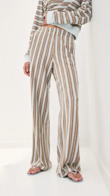 LE BOP Drew Pants Light Blue/Chocolate | Thumbnail 2 LE BOP Drew Pants Light Blue/Chocolate | Thumbnail 2