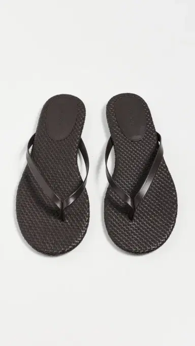 St. Agni Woven Flip Flops Coffee | Thumbnail 4