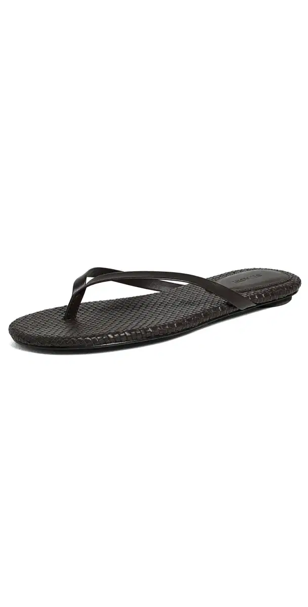 Woven Flip Flops Coffee