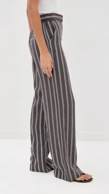 Veronica Beard Carraway Pants Dark Mocha | Thumbnail 4