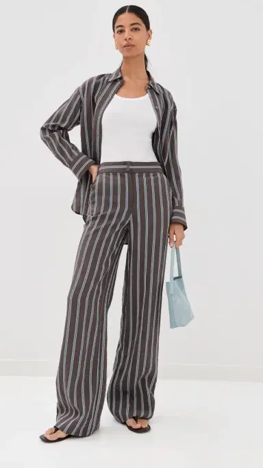 Veronica Beard Carraway Pants Dark Mocha | Thumbnail 5