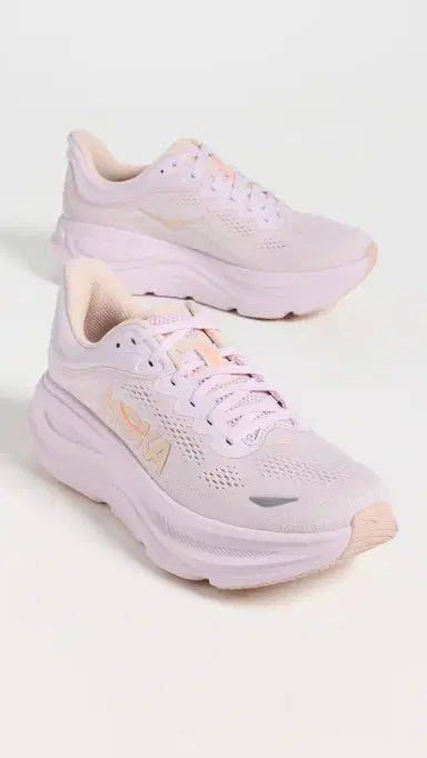 Hoka Bondi 9 Sneakers Lilac Cream/Tangerine Glow 9 | Thumbnail 5