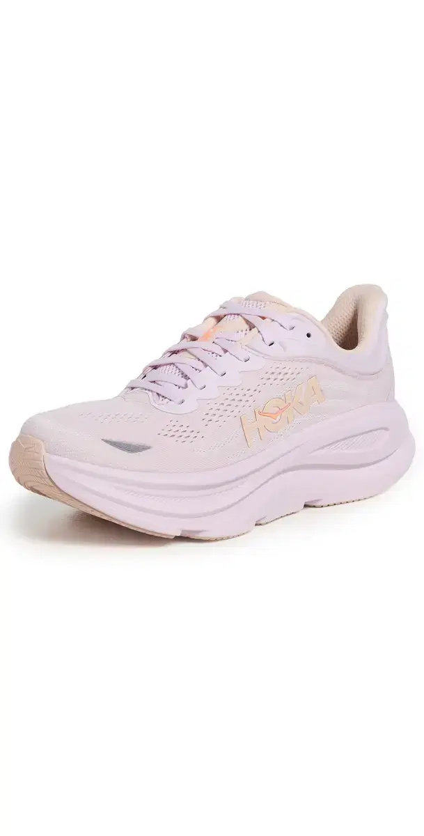 HOKA Bondi  Sneakers Lilac Cream/Tangerine Glow