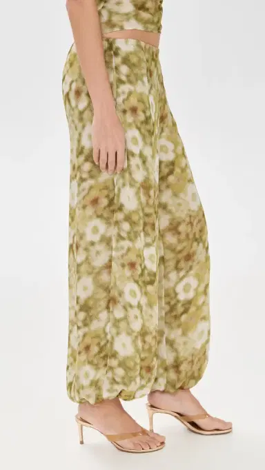MADISON THE LABEL Frida Jeanie Balloon Pants Citrus Bloom S | Thumbnail 4