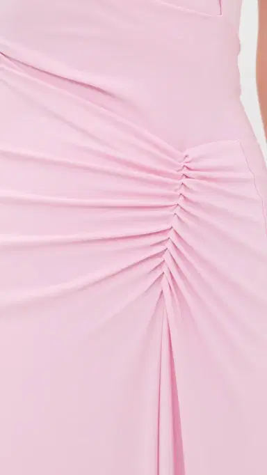 SIMKHAI Acacia Draped Jersey Maxi Dress Tulip | Thumbnail 6 SIMKHAI Acacia Draped Jersey Maxi Dress Tulip | Thumbnail 6