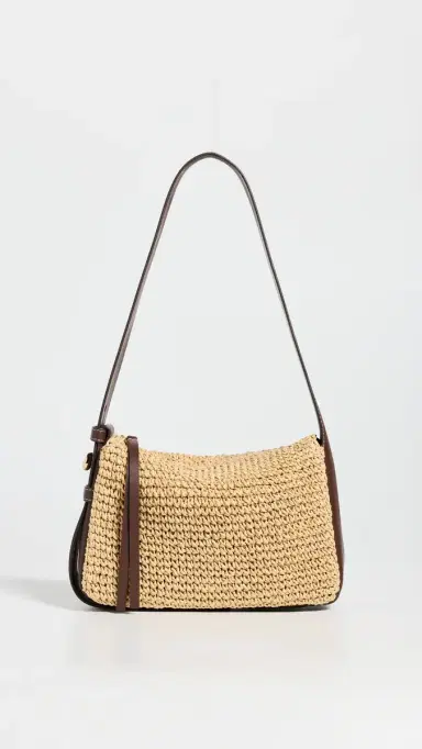 Tory Burch Romy Woven Small Shoulder Bag Natural | Thumbnail 2 Tory Burch Romy Woven Small Shoulder Bag Natural | Thumbnail 2