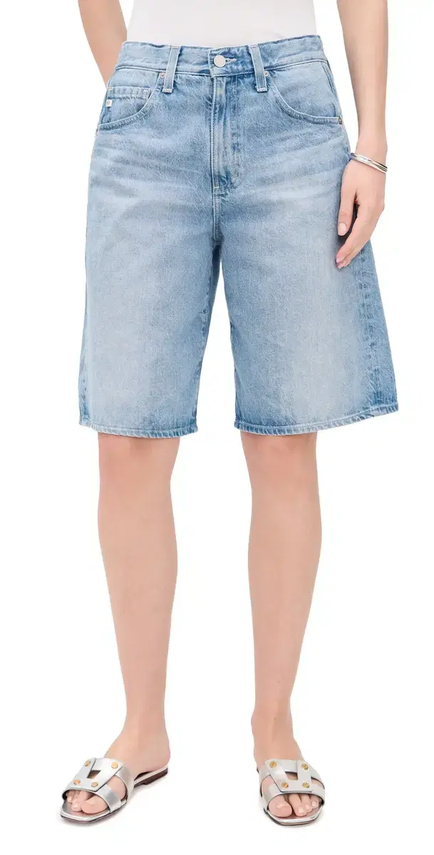 Hattie Denim Shorts Mondrian
