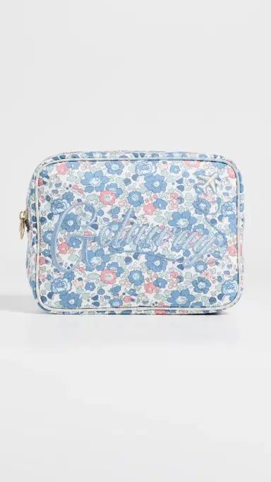 Stoney Clover Lane Getaway Embroidered Large Pouch Betsy One Size | Thumbnail 2