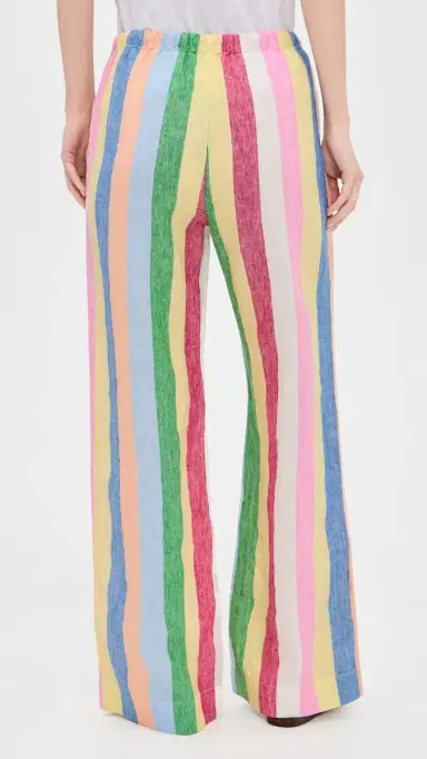 Faherty Laidback Linen Pants Sunbeam Stripe | Thumbnail 3 Faherty Laidback Linen Pants Sunbeam Stripe | Thumbnail 3