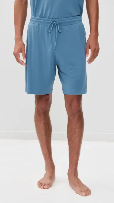 Eberjey Henry odal Short Pajama Set Slate Blue | Thumbnail 5