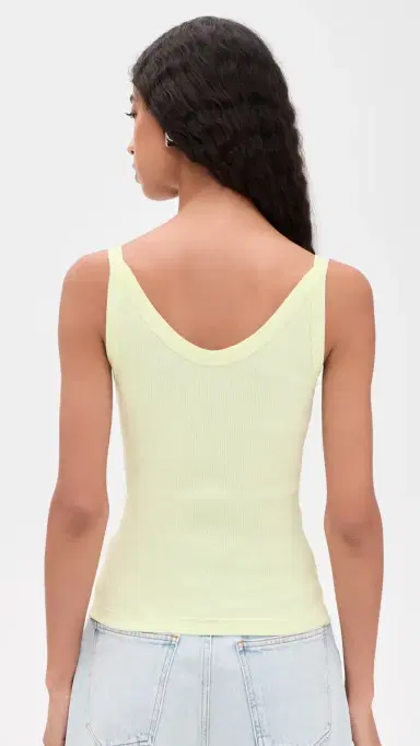 AGOLDE Jordan Tank Lemon Drop S | Thumbnail 3